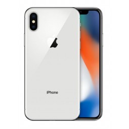 iPhone X 64gb Silver TOP