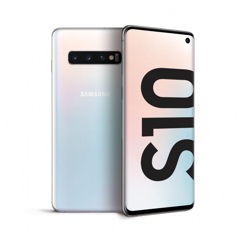 SAMSUNG GALAXY S10 128GB PRISM WHITE (TOP)