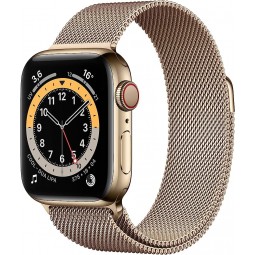 Watch Serie 6 44mm Acciaio Oro GPS Cellular