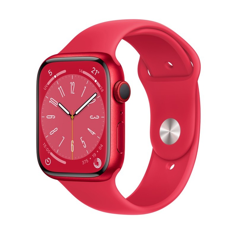 Watch Serie 8 45mm Alluminio Red Gps